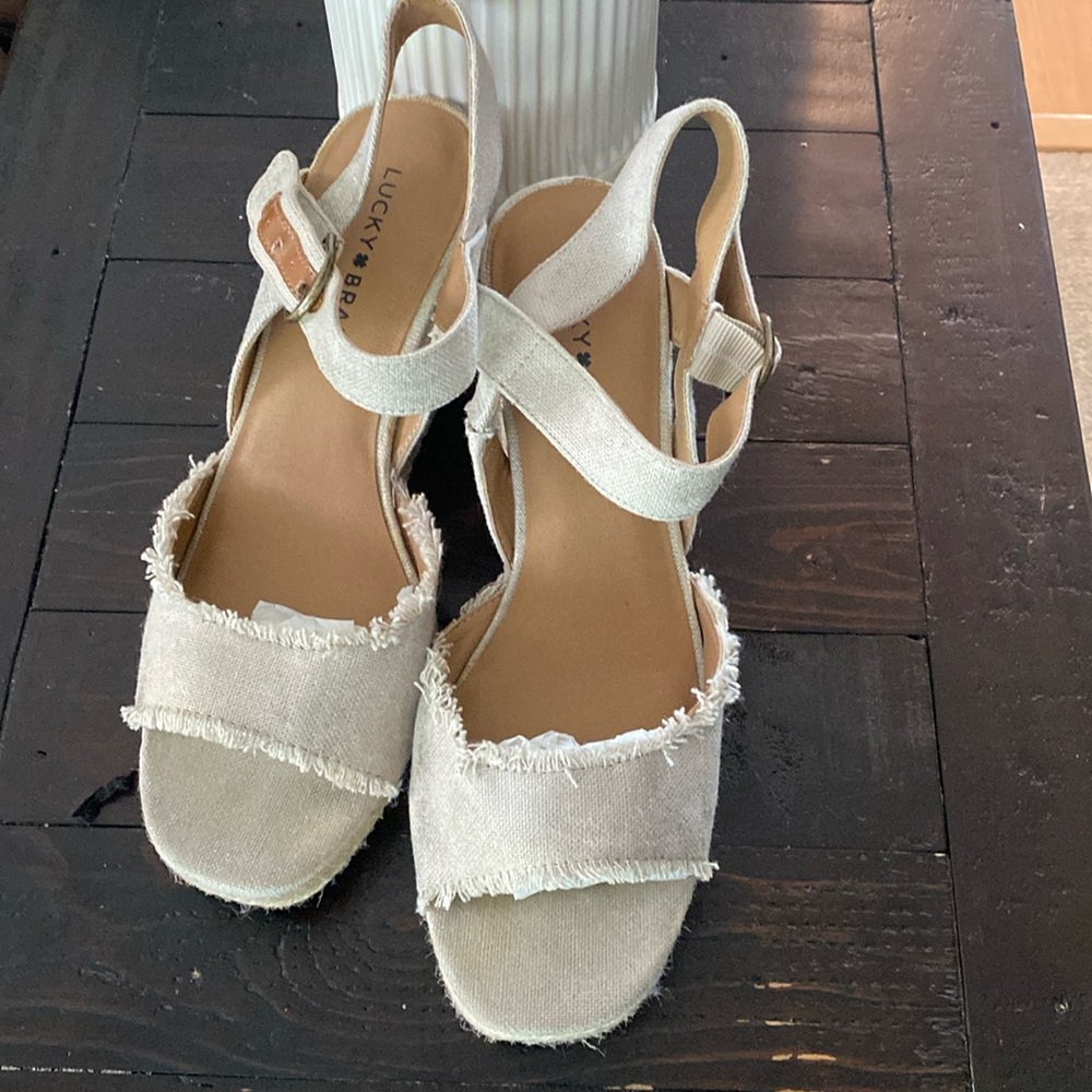 Lucky Brand wedge sandal